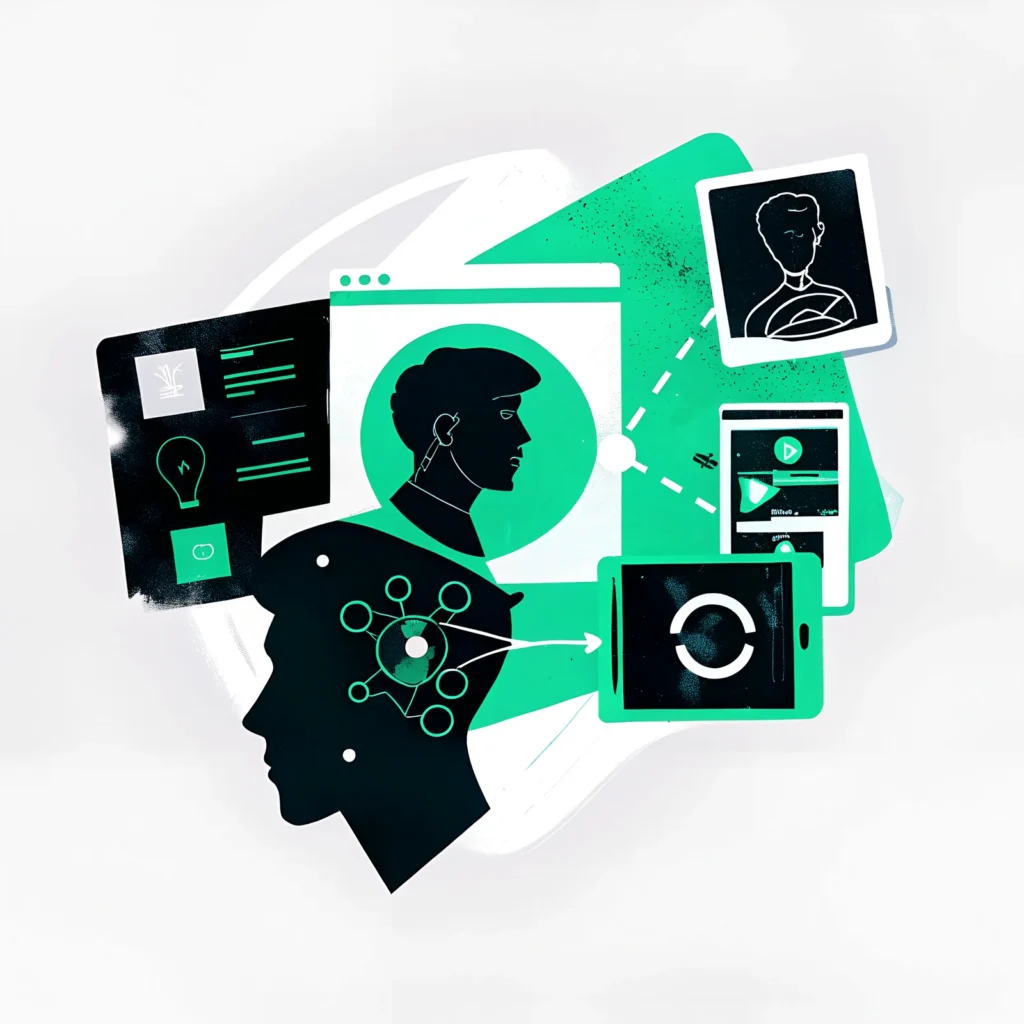 Image showcasing the latest UX trends and their impact on the future of digital products